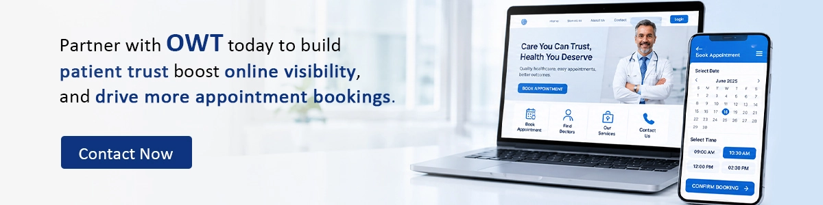 website design for healthcare